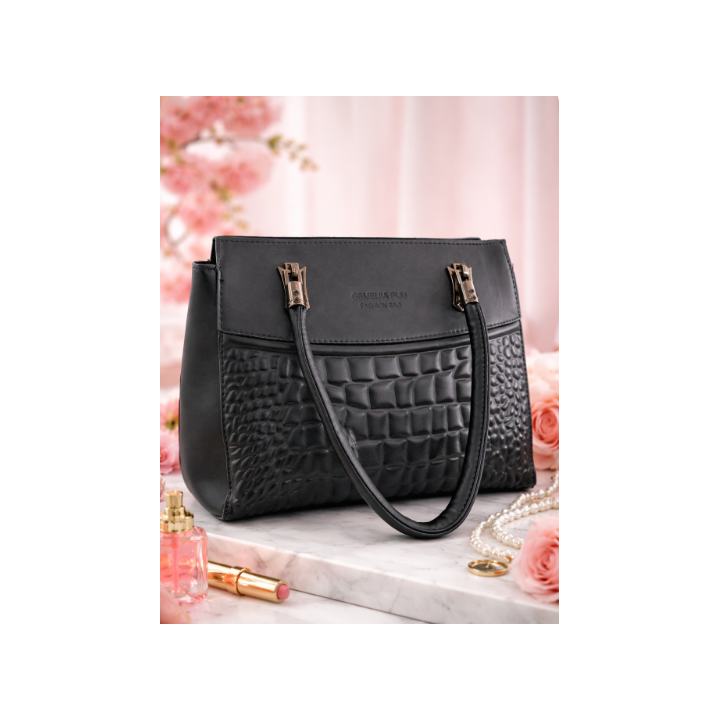 Cartera  color negro economica elegante-Latacunga