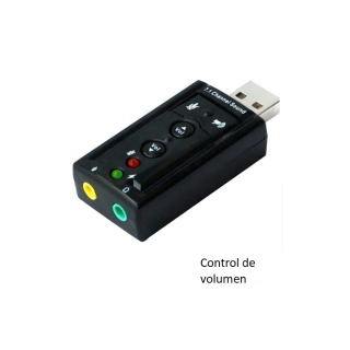 Tarjeta de sonido Externa usb -Latacunga