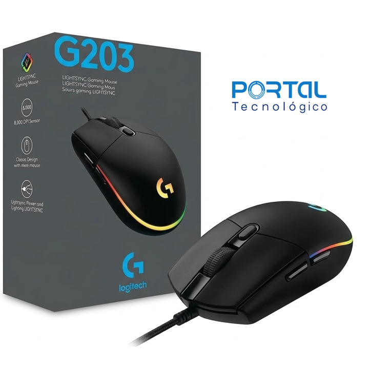 Mouse Gamer Logitech G203 - Latacunga