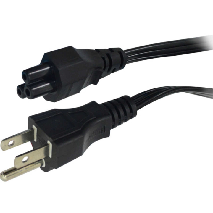 Cable de Poder Laptop Tipo Trébol (C5)