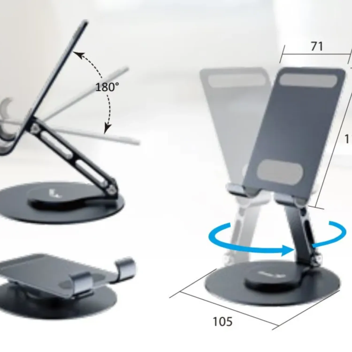 Soporte Genius G-Stand M100 Plegable y Giratorio de 360°