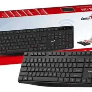 Teclado inalámbrico Genius KB‑7200 es un modelo compacto y silencioso con conexión RF 2.4 GHz,