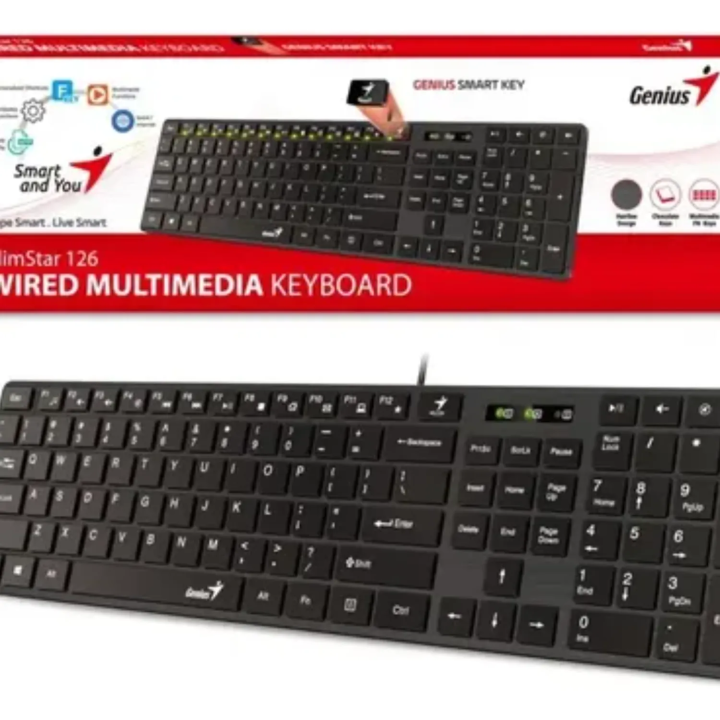 Teclado Genius SlimStar 126