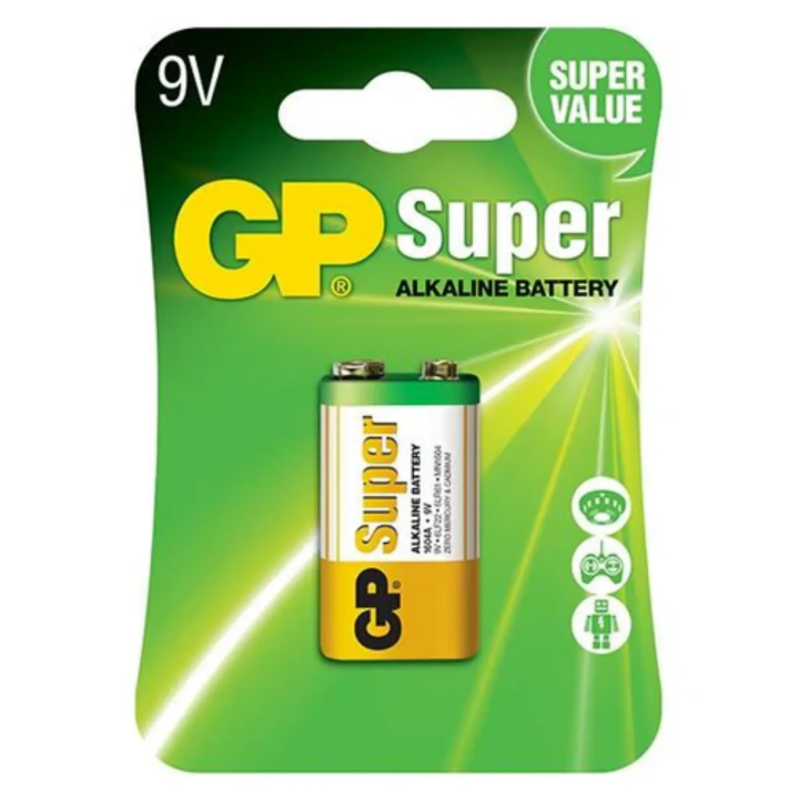 Bateria de 9v ultra Alcalina