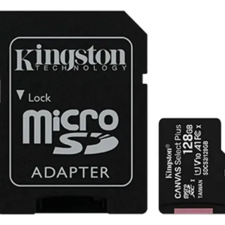 Tarjeta MicroSD 128GB Kingston Canvas Select Plus - Envío a todo Ecuador