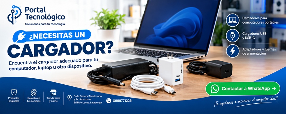 Cargador computador